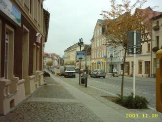 Große Straße in Strausberg